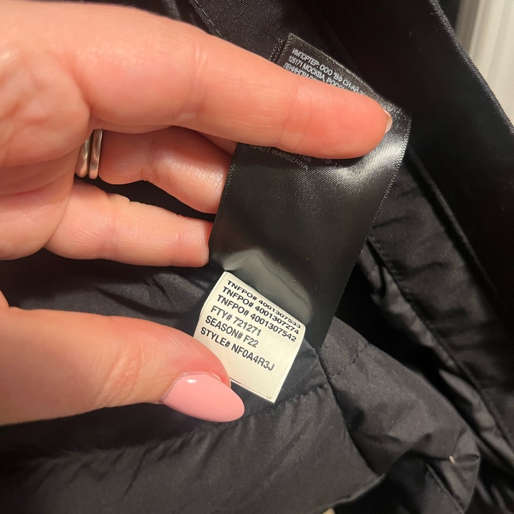 Women’s the North Face Outer boroughs Parka, Black, Medium - Picture 8 of 9
